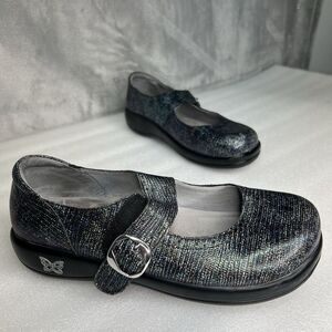 Alegria Womens US 9.5-10‎ EU40 Kourtney Glimmer Glam Comfort Shoes Aura KOU-2922